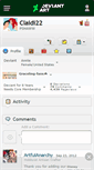Mobile Screenshot of claidi22.deviantart.com