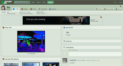 Desktop Screenshot of 2kz.deviantart.com