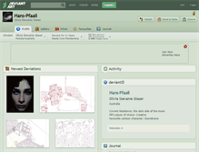Tablet Screenshot of hans-pfaall.deviantart.com