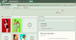 Desktop Screenshot of girlsbygogo.deviantart.com