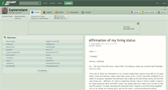 Desktop Screenshot of explosivegent.deviantart.com