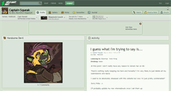 Desktop Screenshot of captain-squeak.deviantart.com