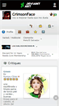 Mobile Screenshot of crimsonface.deviantart.com