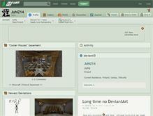 Tablet Screenshot of juhiz14.deviantart.com
