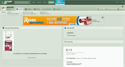 Desktop Screenshot of afrix99.deviantart.com