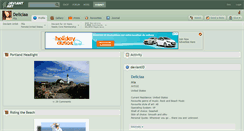 Desktop Screenshot of deliciaa.deviantart.com