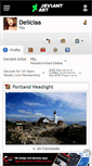 Mobile Screenshot of deliciaa.deviantart.com