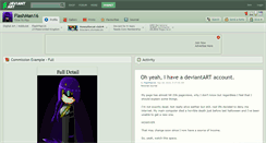 Desktop Screenshot of flashman16.deviantart.com