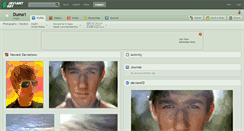 Desktop Screenshot of duma1.deviantart.com