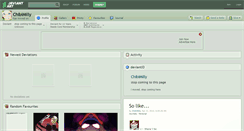 Desktop Screenshot of chibimilly.deviantart.com