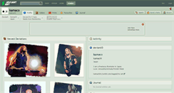 Desktop Screenshot of kamaco.deviantart.com