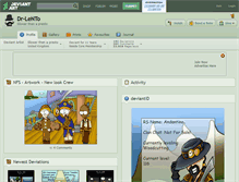 Tablet Screenshot of dr-lento.deviantart.com