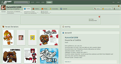 Desktop Screenshot of kuromigirl2008.deviantart.com