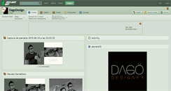 Desktop Screenshot of dagodesign.deviantart.com