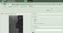 Desktop Screenshot of nikom.deviantart.com