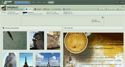 Desktop Screenshot of chillyjilly23.deviantart.com