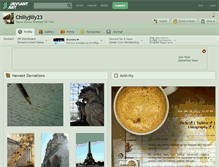 Tablet Screenshot of chillyjilly23.deviantart.com