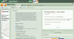 Desktop Screenshot of adopt-a-plot.deviantart.com