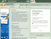 Tablet Screenshot of adopt-a-plot.deviantart.com