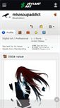 Mobile Screenshot of misosoupaddict.deviantart.com
