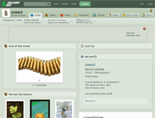 Tablet Screenshot of crono3.deviantart.com