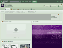 Tablet Screenshot of furmistress.deviantart.com