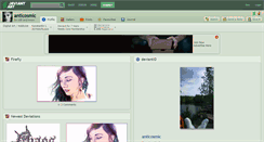 Desktop Screenshot of anticosmic.deviantart.com