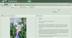 Desktop Screenshot of gazkat.deviantart.com