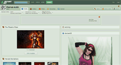 Desktop Screenshot of eternal-ankh.deviantart.com