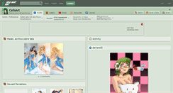 Desktop Screenshot of cellsart.deviantart.com