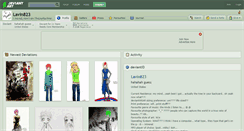 Desktop Screenshot of lavin823.deviantart.com