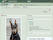 Tablet Screenshot of da-nico.deviantart.com
