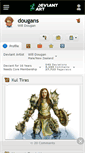 Mobile Screenshot of dougans.deviantart.com