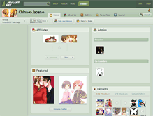 Tablet Screenshot of china-x-japan.deviantart.com