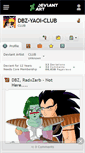 Mobile Screenshot of dbz-yaoi-club.deviantart.com