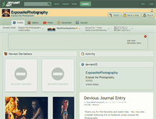 Tablet Screenshot of exposemephotography.deviantart.com