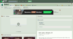 Desktop Screenshot of karakuri.deviantart.com