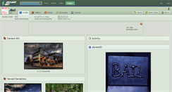 Desktop Screenshot of jbail.deviantart.com