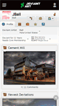 Mobile Screenshot of jbail.deviantart.com