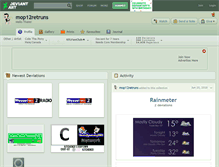 Tablet Screenshot of mop12retruns.deviantart.com