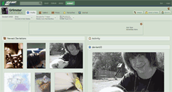 Desktop Screenshot of griimster.deviantart.com