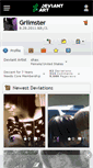 Mobile Screenshot of griimster.deviantart.com