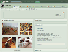 Tablet Screenshot of berabella.deviantart.com