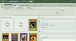 Desktop Screenshot of i-make-cards.deviantart.com