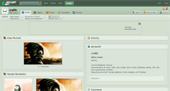 Desktop Screenshot of crafth.deviantart.com