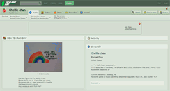 Desktop Screenshot of chellie-chan.deviantart.com