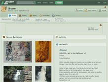 Tablet Screenshot of jirocon.deviantart.com