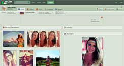 Desktop Screenshot of letylove.deviantart.com