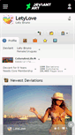 Mobile Screenshot of letylove.deviantart.com