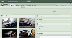Desktop Screenshot of cocos671.deviantart.com